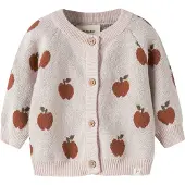 Name it Lil Ayelier Cardigan - Strikk - Noos - NbfLulio - Stillhet Viole - - 62 - Cardigan