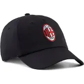 Puma AC Milan ftblEssentials Cap, Sport, Black/Red, OSFA