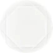 F.A.N. Europe LED-taklampe Elixir, Ø 30 cm, hvit, plast, CCT