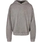 Build Your Brand Acid Washed Oversized Hetteskjorte