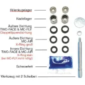 TATZE Two Face/mc Fly/mc Air Pedaloppussattsett