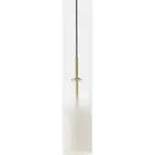 LEDS-C4 Glam hengelampe, glass hvit, høyde 31 cm