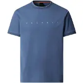 Hackett London for man. HM5000125 Hs Essential blue T-shirt (XL), Casual, Cotton, Short sleeve