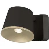 Leds-C4 Lighting Drone LED-vegglampe justerbar, brun