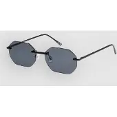 Dot Dash Focal Matte Black Solbriller svart