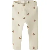 Lil´ Atelier Lil' Atelier Leggings - NbnLayo - Turteldue/ekorn - - 62 - Leggings
