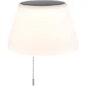 Globo LED-bordlampe 36000 flasketopp hvit plast