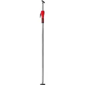 Bessey tak- og monteringsstøtte STE90 (sølv/rød, 575–910 mm, med pumpehåndtak)