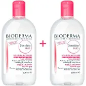 Bioderma Sensibio H2o 500ml 2 Units Sminkefjerner