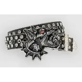Broken Promises Big Bark Rhinestone Belte mønster