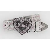 Vitriol Metal Lace Belte grå