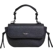 Pepe Jeans for woman. PL0300112 Ambra Script bag black (OSFA), Casual, Polyurethane