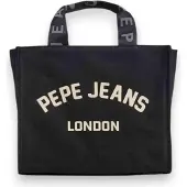 Pepe Jeans for woman. PL0300175 Trisha bag black (OSFA), Casual, Cotton