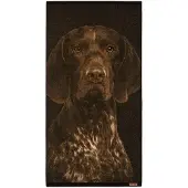 Zwoltex Towel Pointer Dog in 100% cotton 70x140