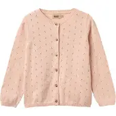 Wheat Knit Cardigan Maia Powder (110 / 5 år)