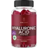 VitaYummy Hyaluronic Acid Bringebær 60 stk Gummies