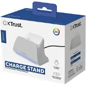 Trust GXT 255W, PlayStation 5, Ladestativ, Hvit, ABS, 1 m, USB Type-A til USB Type-C