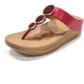 FitFlop Halo Bead Circle Metallic Toe Post Sandaler