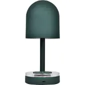AYTM batterilampe Luceo, skoggrønn, metall, 24 cm, dimbar, IP44