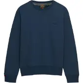 Superdry for man. M2013751A Essential Logo Crew navy sweatshirt (XL), Casual, Cotton