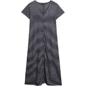 Superdry for woman. W8011860A Short sleeve midi knit dress navy (M), Casual, Cotton