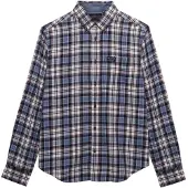 Superdry M4011047a Skjorte Med Lange Ermer