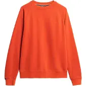 Superdry for man. M2014307A Essential Logo Raglan Sweatshirt orange (M), Casual, Cotton