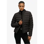 Superdry for woman. W5011980A City Fuji Jacket black (M), Casual, Recycled Polister, Sustainable