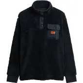 Superdry High Pile Halv Glidelås Genser