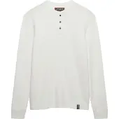 Superdry for man. M6010903A Merchant Store Grandad T-shirt beige (XXL), White, Casual, Cotton, Long sleeve