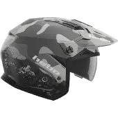 Hebo Htr-p01 V6 Camo åpen Hjelm