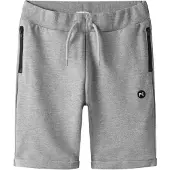 Name it Shorts - Nå - NkmVimo - Grey Melange - - 8 år (128) - Shorts