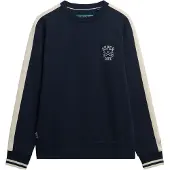 Superdry for man. M2014281A Athletic Club Crew Sweatshirt navy (XXL), Casual, Cotton