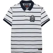 Superdry Crest Stripe Kortermet Poloskjorte