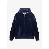Superdry Country Club Velour Genser Med Hel Glidelås