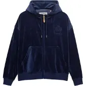 Superdry Country Club Velour Genser Med Hel Glidelås