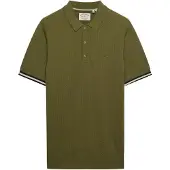 Superdry Knitted Texture Kortermet Poloskjorte