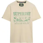 Superdry Retro Outdoor Relaxed Fit Kortarmet T-skjorte