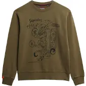 Superdry Tokyo Narrative Loose Fit Collegegenser