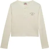 Superdry Athletic Essential Button Down Langarmet T-skjorte