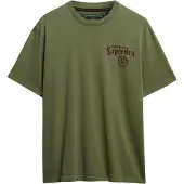 Superdry Tokyo Narrative Loose Fit Kortarmet T-skjorte