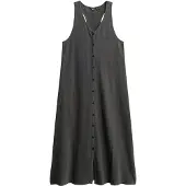 Superdry Beach Ermeløs Midikjole