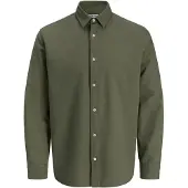 Jack & Jones Breeze Linen Blend Skjorte Med Lange Ermer