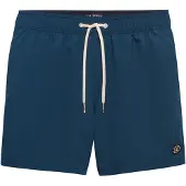 Superdry for man. M3010267A Embroidered Logo 15 navy swimming costume (M), Beachwear, Recycled Polister