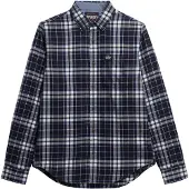 Superdry M4011047a Skjorte Med Lange Ermer