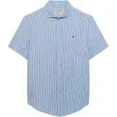 Superdry Riviera Linen Kortarmet Skjorte