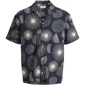 Jack & Jones Abstract Print Kortarmet Skjorte