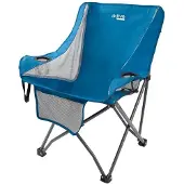 Aktive Folding Camping With Cup Holder &amp; Pocket Stol