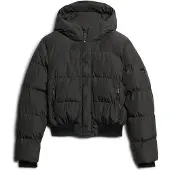 Superdry for woman. W5011723A Bomber jacket Sport black (M), Casual, Recycled Polister, Sustainable