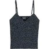 Superdry Cotton Cami Ermeløs V-hals T-skjorte